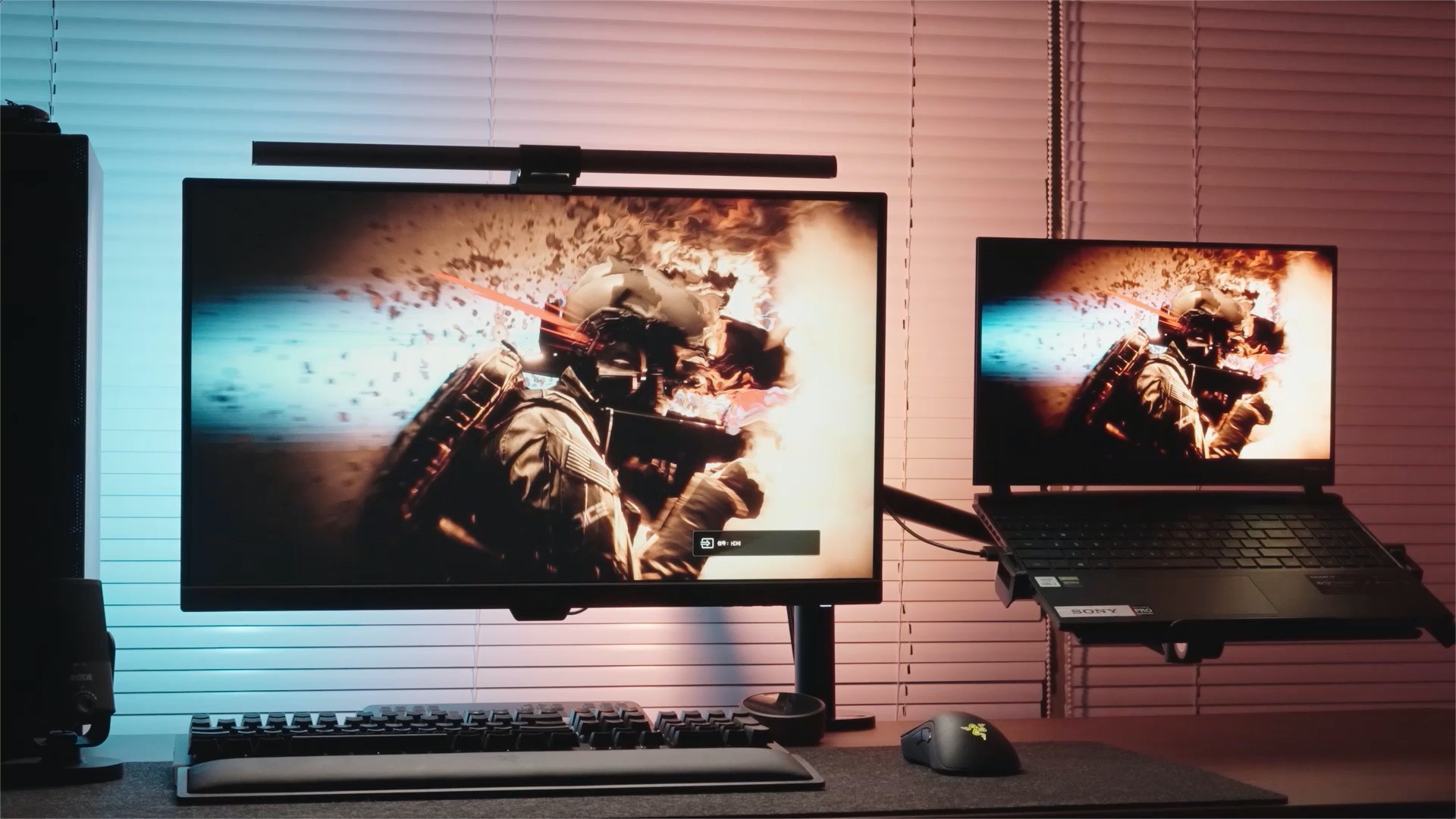 Amazon.com: Viozon Monitor and Laptop Mount, 2-in-1 Adjustable
